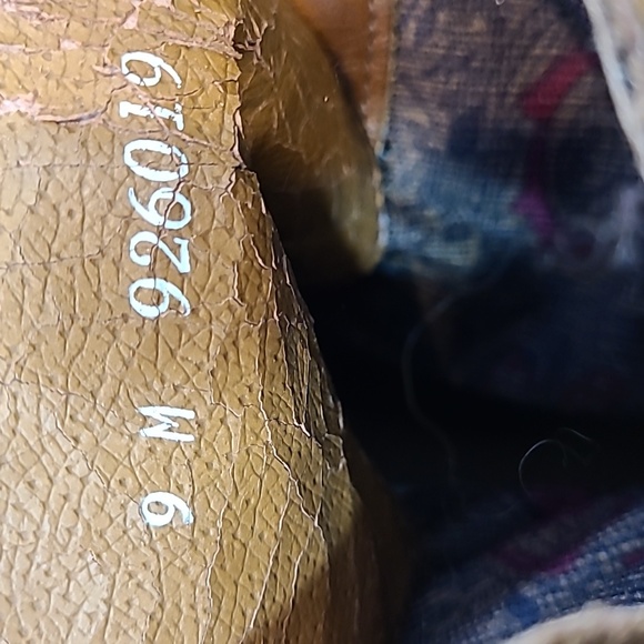 Zodiac Vintage Leather Lace Up Boots Womens Size 9M Cottage Girl Western Prairie - Picture 8 of 11